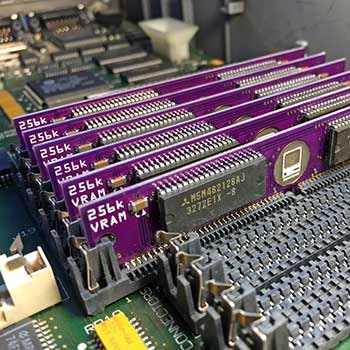 PurpleRAM 256KB 68-pin VRAM
